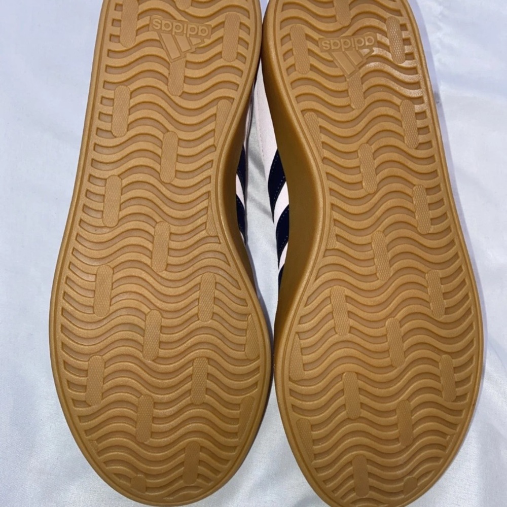 Adidas Court 3.0 Pink and Blue Women's Athletic Shoes - Picture 9 of 9